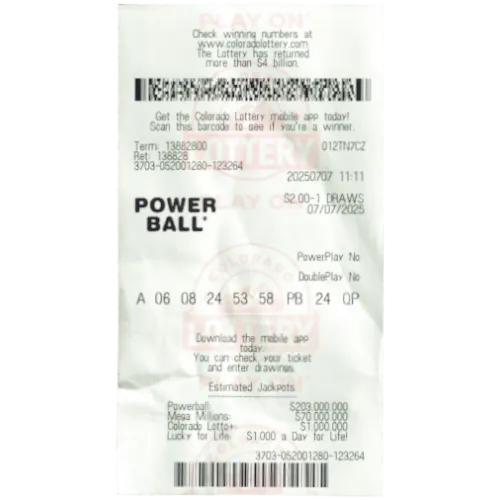 Powerball ticket Jul 07