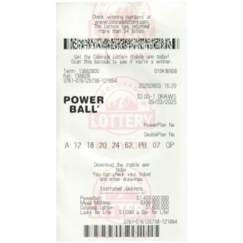 Powerball ticket Sep 03