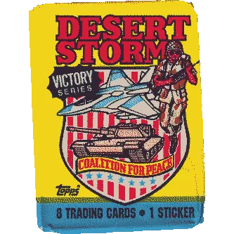 Topps Desert Storm