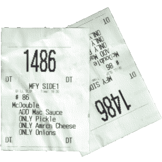 McDouble Order Number 86