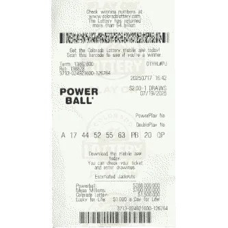 Powerball ticket Jul 19