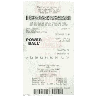 Powerball ticket Aug 20